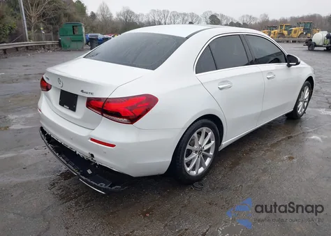 2020 Mercedes-Benz A 220 из США, поврежденный, VIN WDD3G4EB8LW038108